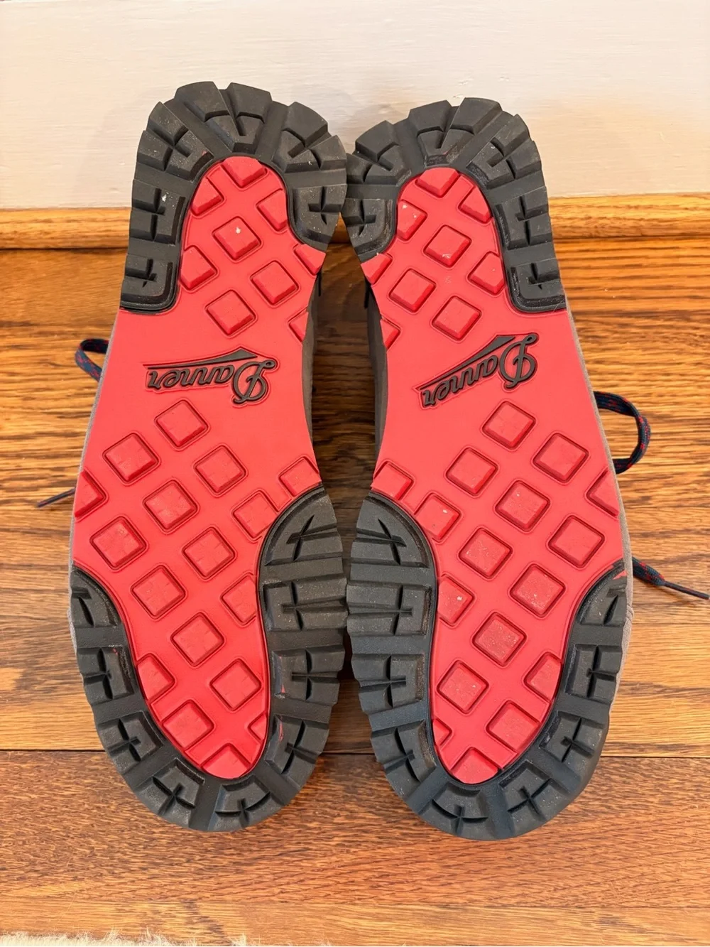 Danner Men’s Black and Red Trail Sneakers